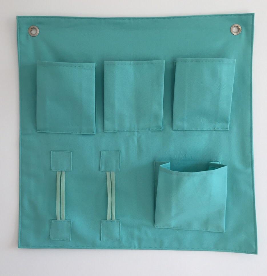 4 Pocket Fabric Wall Organizer 