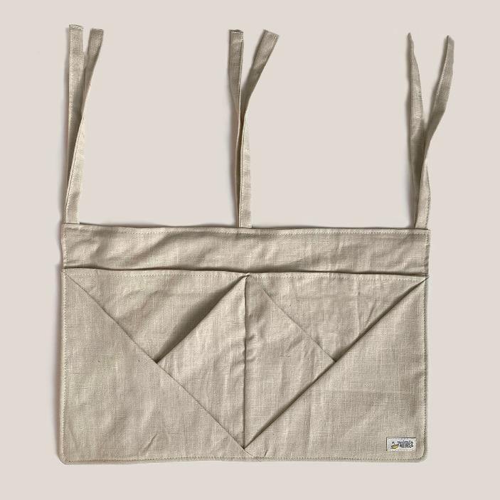 Hanging Linen Storage with Pockets • beige/natural - Umbrella Amarela
