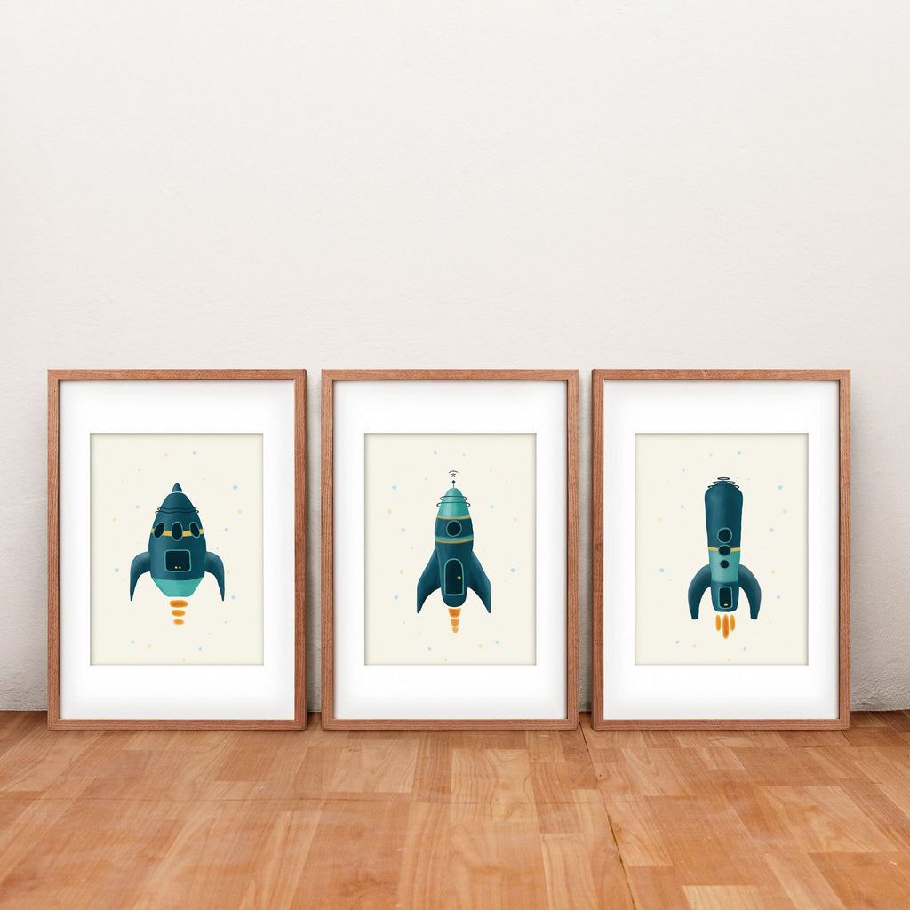 Prints Rocket series - Umbrella Amarela